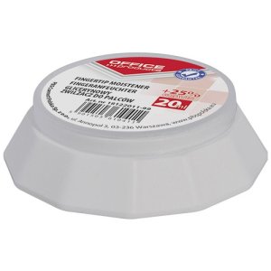Zwilżacz glicerynowy OFFICE PRODUCTS, do palców, 20ml + 25% GRATIS, eukaliptus
