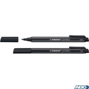 Cienkopis STABILO pointMAX czarny 488 / 46 STABILO