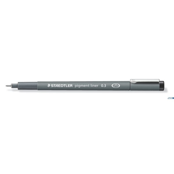 Pisak z atramentem pigmentowym, 0,3 mm, czarny, Staedtler S 308 03-9