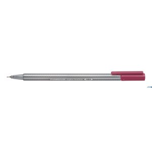 Cienkopis triplus, trójkątny, 0.3 mm, czerwień toskańska, Staedtler S 334-260
