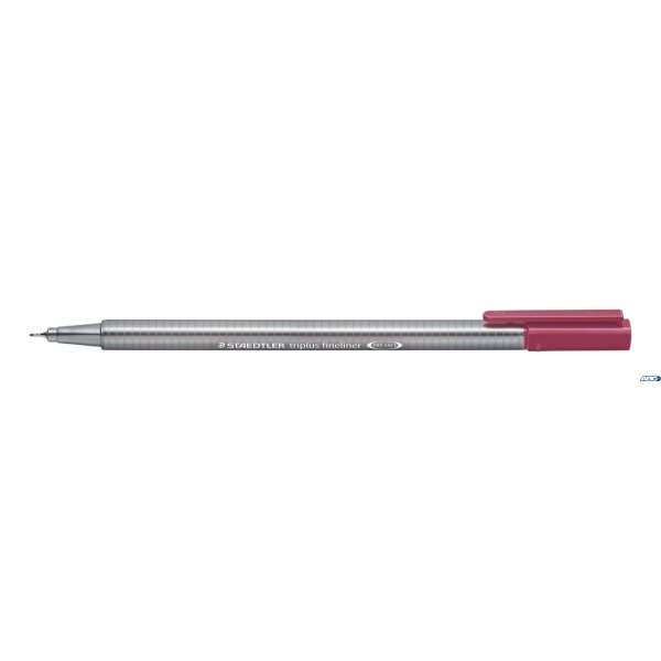 Cienkopis triplus, trójkątny, 0.3 mm, czerwień toskańska, Staedtler S 334-260