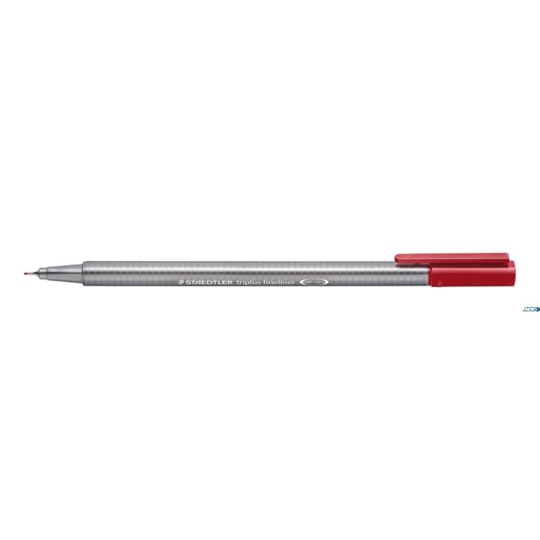 Cienkopis triplus, trójkątny, 0.3 mm, karminowy, Staedtler S 334-29