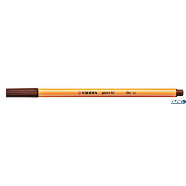 Cienkopis STABILO point 88 0.4mm brąz 88/45