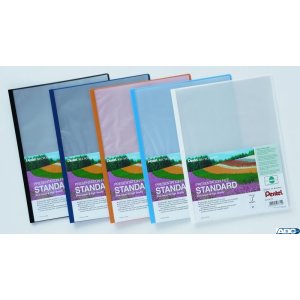 Skoroszyt prezentacyjny, 7 kieszeni żółty DCP1407-G PENTEL (X)