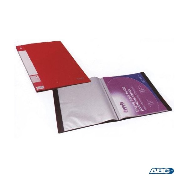 Album ofertowy WING, 20 kieszeni czerwony DCF442-B PENTEL
