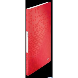 Album ofertowy 20 koszulek PP Leitz WOW, czerwony  46310026