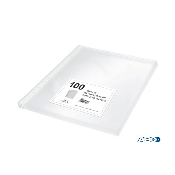 Obwoluta superprzezroczysta A4, 100 sztuk 9574294 Herlitz