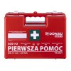 Apteczka DONAU SAFETY, plastikowa, K-10  + A, pomarańczowa
