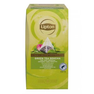 Herbata LIPTON, piramidki, Exclusive Selection, zielona sencha, 25 torebek
