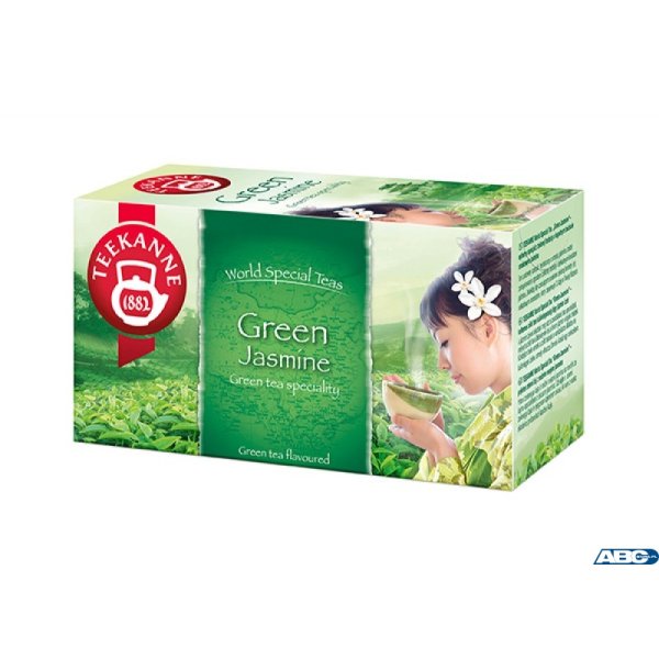 Herbata TEEKANNE GREEN TEA JAŚMIN 20t zielona