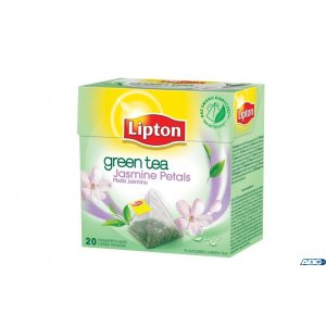 Herbata LIPTON PIRAMID GREEN TEA JAŚMIN 20t zielona