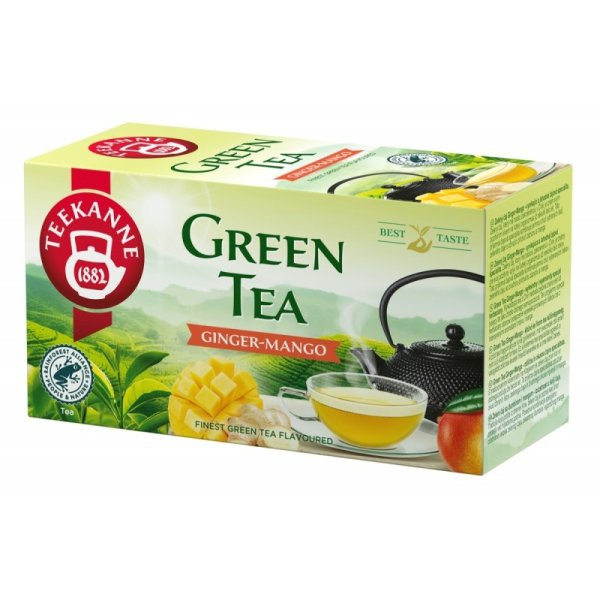 Herbata TEEKANNE, zielona, imbir&mango, 20 kopert