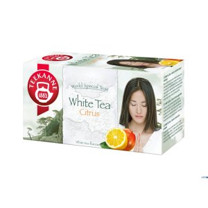 Herbata TEEKANNE malina z cytryną 20 kopert biała