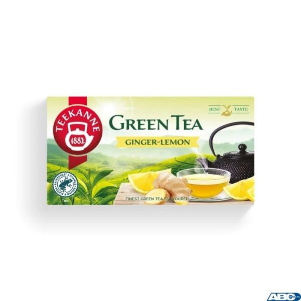 Herbata TEEKANNE imbir i cytryna 20 kopert zielona