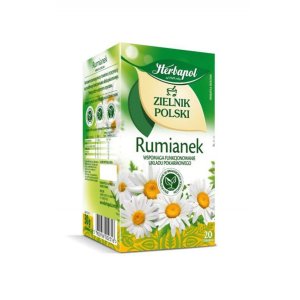 Herbata HERBAPOL Zielnik Polski, rumianek, 20 torebek