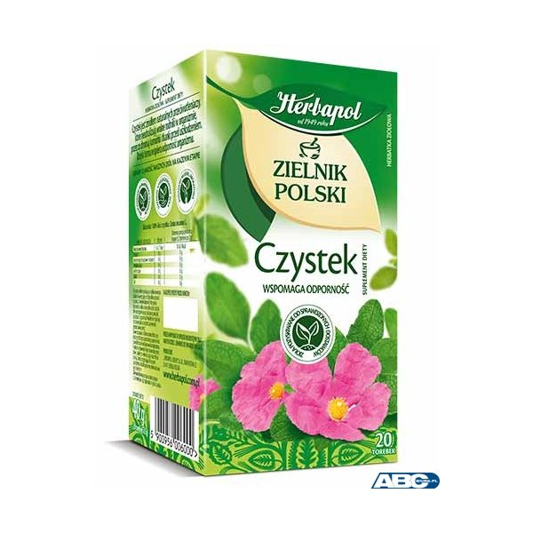 Herbata HERBAPOL ZIELNIK POLSKI czystek (20 torebek)