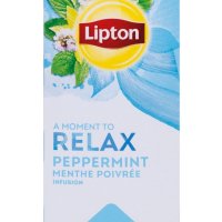 Herbata LIPTON Relax, mięta, 25 torebek