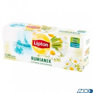 Herbata LIPTON TAJLANDIA rumianek z trawą cytrynową 20t ziołowa