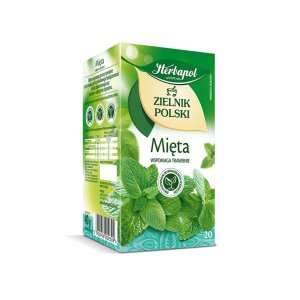 Herbata HERBAPOL Zielnik Polski, 20 torebek, mięta