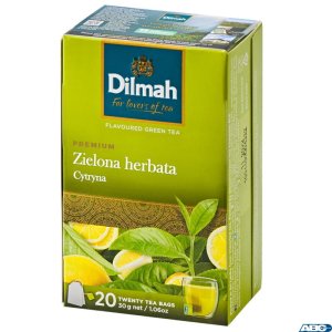 Herbata DILMAH Premium cytryna 20t zielona