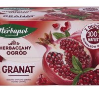 Herbata HERBAPOL Herbaciany Ogród, 20 torebek, granat