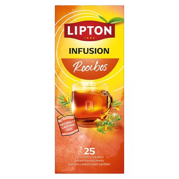 Herbata LIPTON Feel Good Selection, Relax, czerwonokrzew, 25 kopert