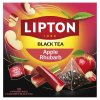 Herbata LIPTON czarna, jabłko i rabarbar, 20 piramidek