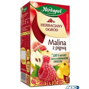 Herbata HERBAPOL MALINA Z PIGWĄ 20t
