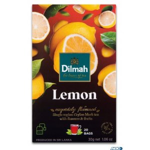 Herbata DILMAH Lemon 20t czarna