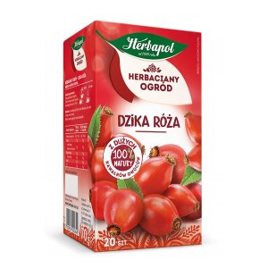 Herbata HERBAPOL Herbaciany Ogród, 20 torebek, dzika róża