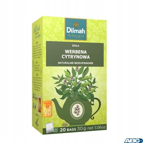 Herbata DILMAH werbena cytrynowa 20t ziołowa