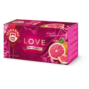 Herbata TEEKANNE Love, różowy grejpfrut, 20 kopert