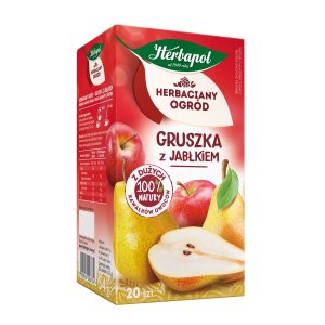 Herbata HERBAPOL Herbaciany Ogród, 20 torebek, gruszka z jabłkiem