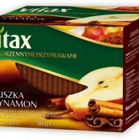 Herbata VITAX owocowo-ziołowa, gruszka i cynamon, 15 kopert
