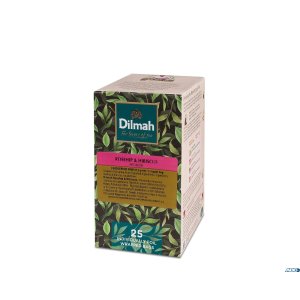 Herbata DILMAH Rosehip & Hibiscus 25szt kopert