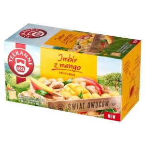 Herbata TEEKANNE World of Fruits, Imbir&Mango, 20 kopert
