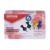 Pinezki beczułki OFFICE PRODUCTS, 50szt., mix kolorów