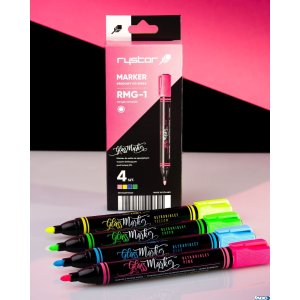 Marker do szkła RMG-1 / CDPG - 4sztuki etui  463-227 RYSTOR
