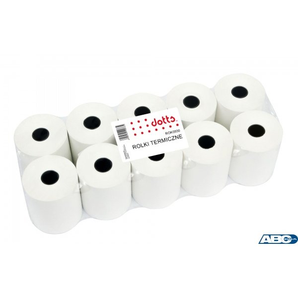 Rolki termiczne DOTTS 57x20mm (10szt) BPA FREE