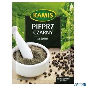 Pieprz czarny mielony KAMIS 16g