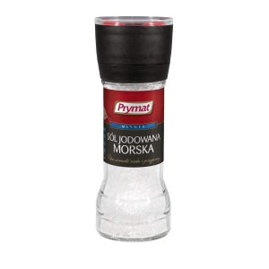 Sól morska jodowana PRYMAT, młynek, 110g