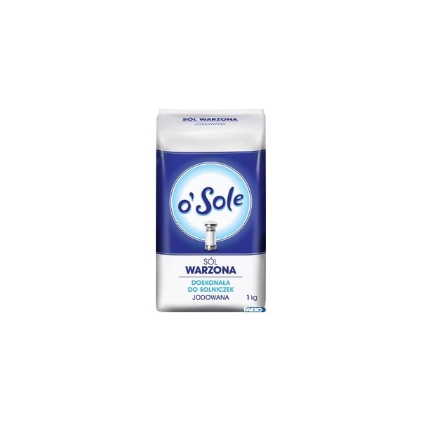 Sól kuchenna jodowana drobna 1kg