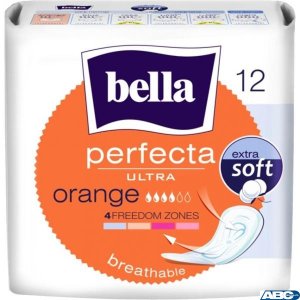 Podpaski Bella Perfecta ultra orange 12 szt.