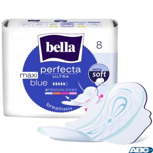 Podpaski Bella Perfecta ultra BLUE MAXI 8 sztuk