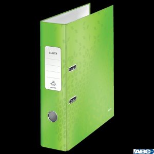 Segregator z mechanizmem WOW Leitz 180, A4 / 80mm, zielony 10050054 (X)