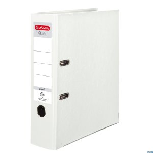 Segregator A4 / 80mm Q.FILE PP biały 11167079 Herlitz