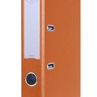 Segregator OFFICE PRODUCTS Officer z szyną, PP, A4/55mm, pomarańczowy