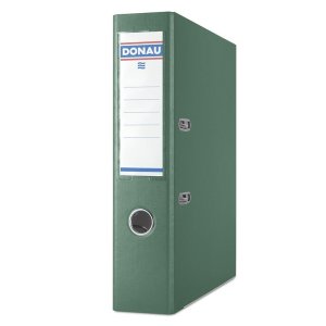 Segregator DONAU Premium-S, PP, A4 / 75mm, zielony