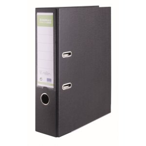 Segregator DONAU PREMIUM MAXI, FSC, A4 / 80mm, czarny
