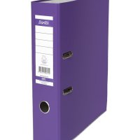 Segregator A4 80mm XXL fioletowy, z szyną BANTEX 100551793